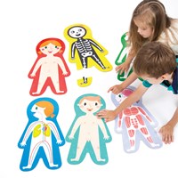 Banana Panda Super-sized puzzle My Body - 3+ - 84 piezas-3