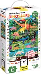 Banana Panda Encuentra y Observa Rompecabezas Dinosaurio 4+