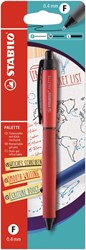 Stabilo 10 Rollerball Stabilo Palette rojo