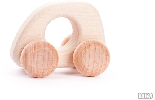 Bajo coche de madera mini - coche de juguete natural para niños