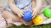 Mom's Care SENSORY TOYS Sensory balls box - 5 pieces 5