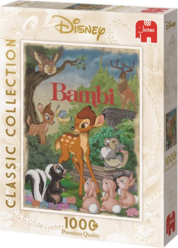 Disney Bambi Movie Poster 1000 pcs Puzzle rompecabezas 1000 pieza(s)