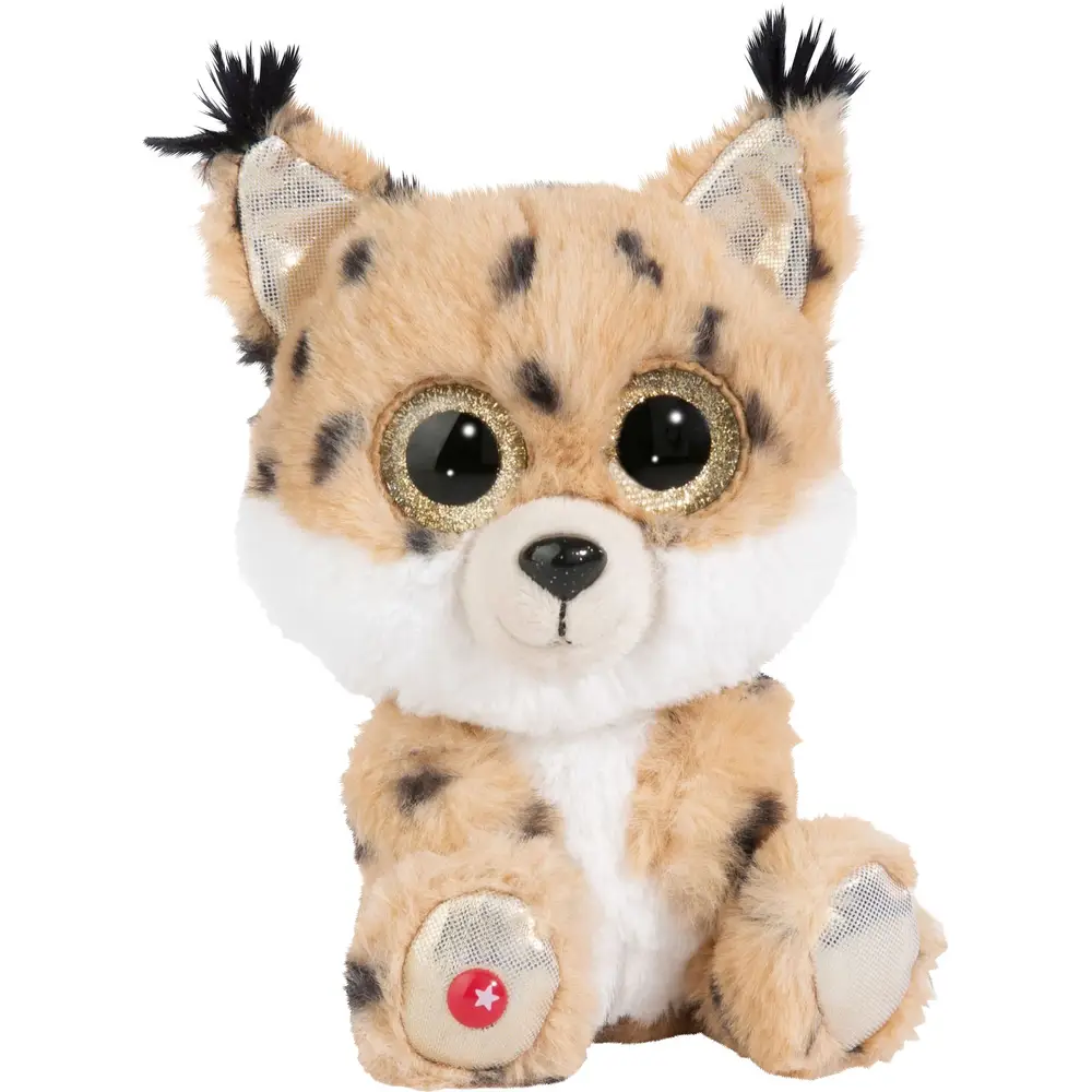 Nici peluche lince Glubschis Lenzo juguete suave 15cm niños