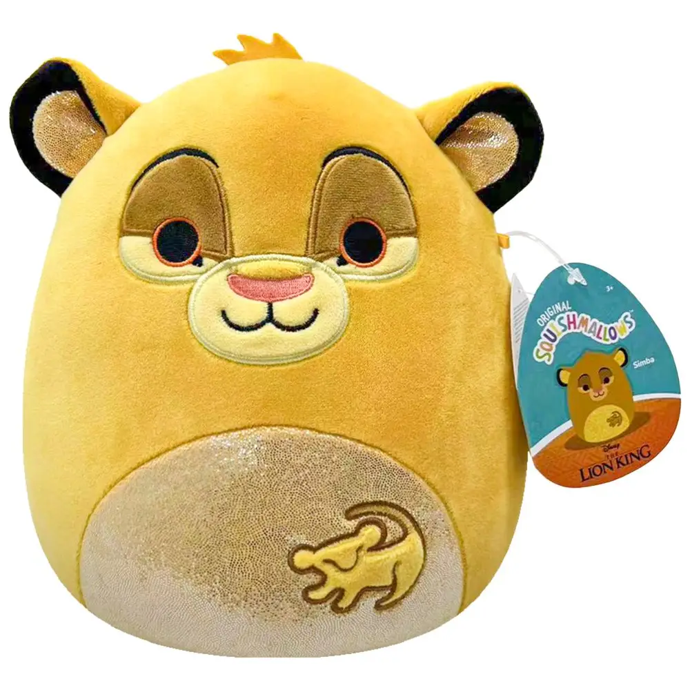 Squishmallows peluche Disney El Rey León Simba 20cm juguete suave