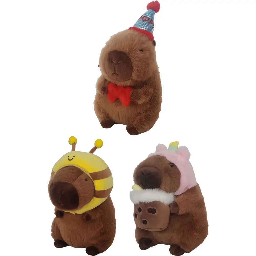 Amia peluche capibara 20cm juguete suave - adorable y tierno