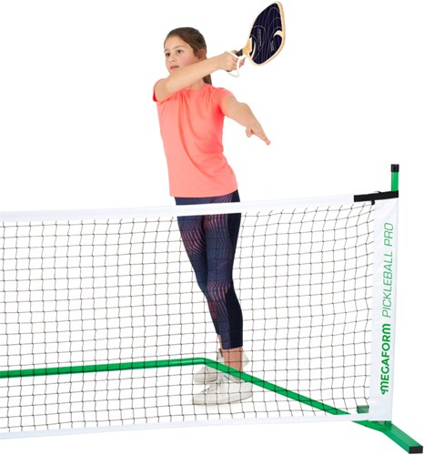 Megaform Pickleball PRO Set Red - red portátil para interior y exterior-2