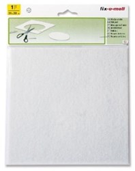 Fix-o-moll deslizante de fieltro blanco 20x20cm protector muebles fieltro