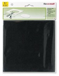 Fix-o-moll protector de fieltro para muebles marrón 200x200mm autoadhesivo
