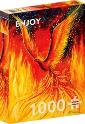 Enjoy Puzzle rompecabezas Phoenix Bird - 1000 piezas obra de arte colorida