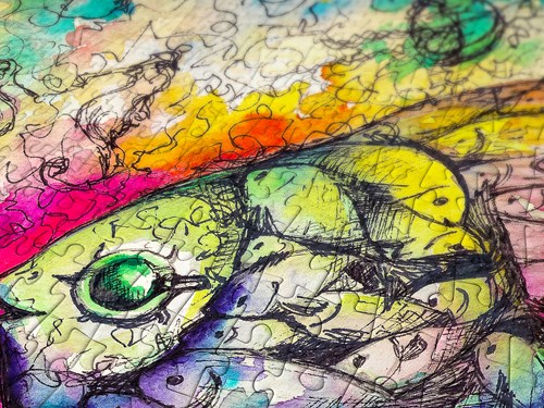 Enjoy Puzzle rompecabezas Fishes - 1000 piezas juguete colorido-3