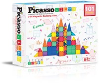 Tactic juguete de construcción magnético Picasso Tiles set 101 piezas-2