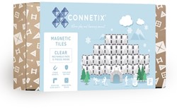 Connetix Clear Rectángulo Pack 12 piezas