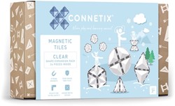 Paquete de expansión Connetix Clear Shape 24 piezas