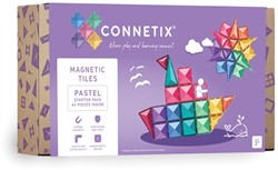 Connetix Pastel Starter Set 64 piezas