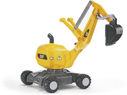 Rolly Toys excavadora CAT amarilla - excavadora de juguete para niños