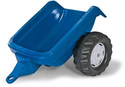 Rolly Toys remolque tractor a pedales azul - vehículo de juguete exterior