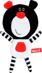 Mom's Care juguete bebé mantita Teddy Boo negro contraste