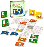 Ravensburger Juego Memory Miffy - Juego de cartas para niños oferta-2