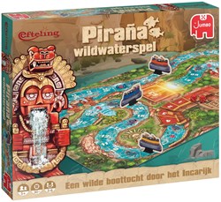 Juego de mesa Efteling Juego de la oca Piraña aventura acuática - clásico juego familiar