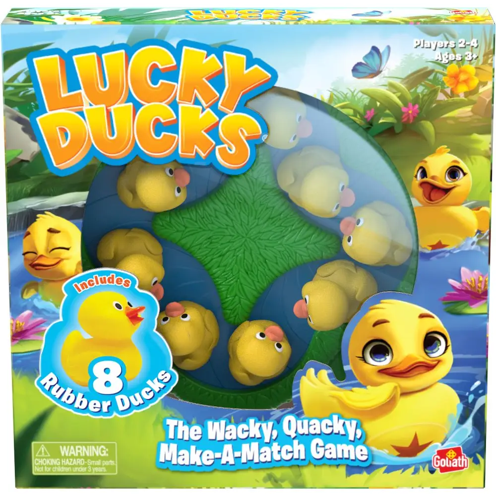 Goliath Lucky Ducks juego de memoria interactivo para niños 2-4 jugadores