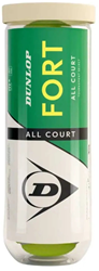 Dunlop pelotas de tenis Fort All Court - Tubo de 4 para todas las superficies