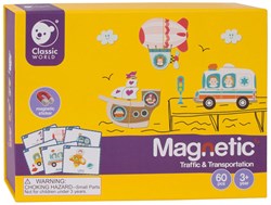 Classic World Puzzeldoos Magneet - Verkeer