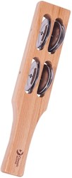 Classic World pandereta de madera instrumento musical para niños