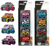 4 coches todoterreno con retroceso de 2 ejes. 20521Z