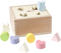 Classic World juguete educativo caja de formas de madera Mara 10 piezas-2