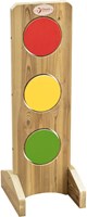 Classic World semáforo de madera juguete educativo normas de tráfico