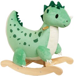 Classic World caballo balancín de madera dinosaurio juguete para niños