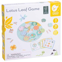 Classic World juego de mesa de madera nenúfar juguete educativo
