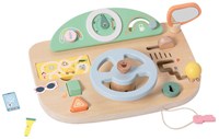 Classic World volante de juguete de madera con accesorios para niños