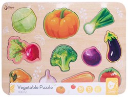 Classic World puzzle de madera verduras juguete educativo niños
