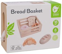 Classic World caja de madera juguete con pan y dulces