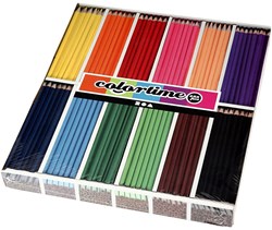 Creativ Company set de lápices de colores - triangulares, 288 piezas, colores básicos