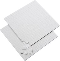 Creativ Company almohadillas de espuma 3D blancas 5x5x2mm material creativo 2 hojas-2