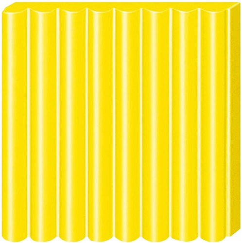 Fimo plastilina amarilla 42g - arcilla creativa infantil horno-2