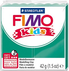 Fimo plastilina verde - arcilla para horno 42g para niños