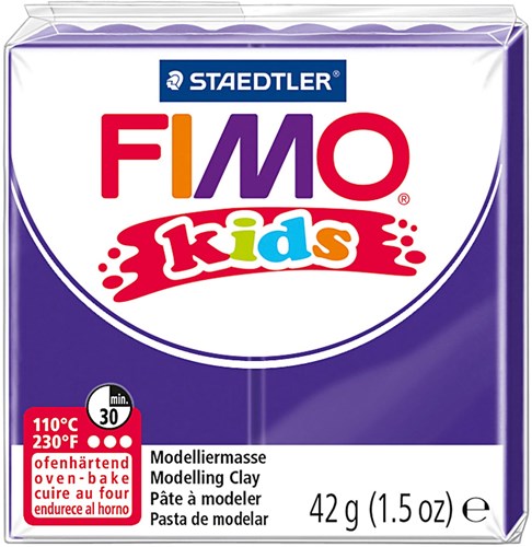 Fimo plastilina morada 42g - Juguete creativo para niños