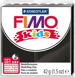 Fimo plastilina negra - arcilla para horno para niños 42g