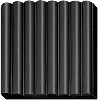 Fimo plastilina negra - arcilla para horno para niños 42g-2