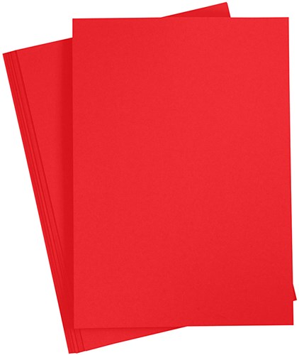 Creativ Company cartulina de colores A4 rojo Navidad 20 hojas papel creativo