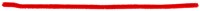 Creativ Company alambre chenilla rojo 30cm 50 piezas material manualidades-3