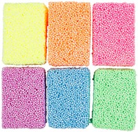 Creativ Company set de arcilla para modelar colores neón 6x10 gr foam suave-2