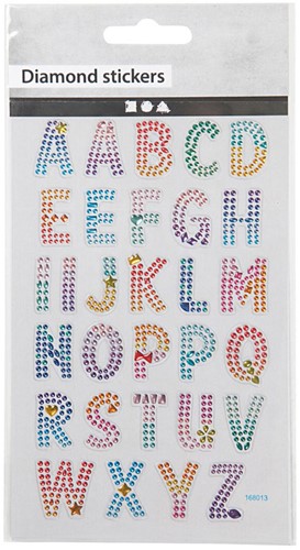 Creativ Company CC Diamond Stickervel Letters