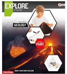 Conjunto Explora la ciencia: haz un volcán