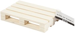 Creativ Company mini palet de madera decoración juguete 12x8x2,5cm