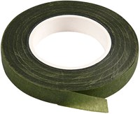 Creativ Company floral tape verde oscuro - papel flexible para manualidades 7m-2