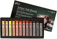 Creativ Company juguete pastel Gallery Soft Pastel Set marrón 12 piezas-2